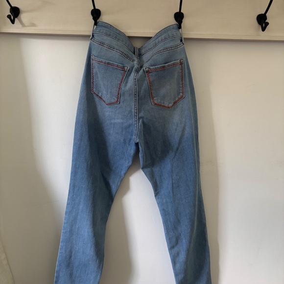 Hand Embroidered Old Navy Jeans Size 6 $25 - Picture 5 of 5